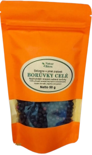 NaturBites Lesní borůvky lyofilizované (sušené mrazem) 50 g