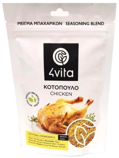 4Vita Kořenící směs "Kuře" s mořskou solí 75 g