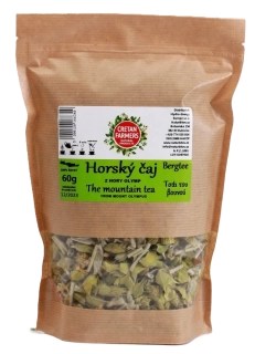CRETAN FARMERS Řecký horský čaj z hory Olymp Řezaný doypack 60 g