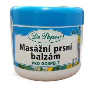 Dr. Popov Masážní prsní balzám pro dospělé 50 ml
