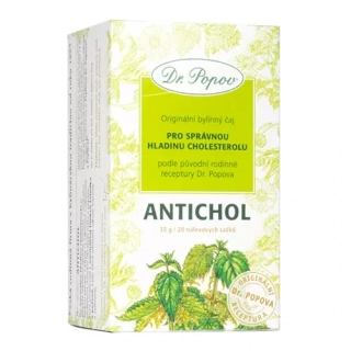 Dr. Popov Čaj Antichol 20 x 1,5 g