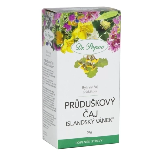 Dr. Popov Čaj Průduškový Islandský vánek®, sypaný,50 g